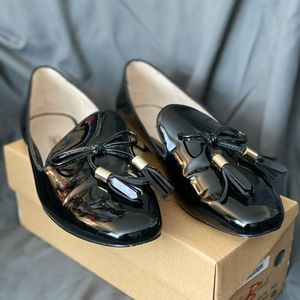 Zara Flats: size 7; black; used